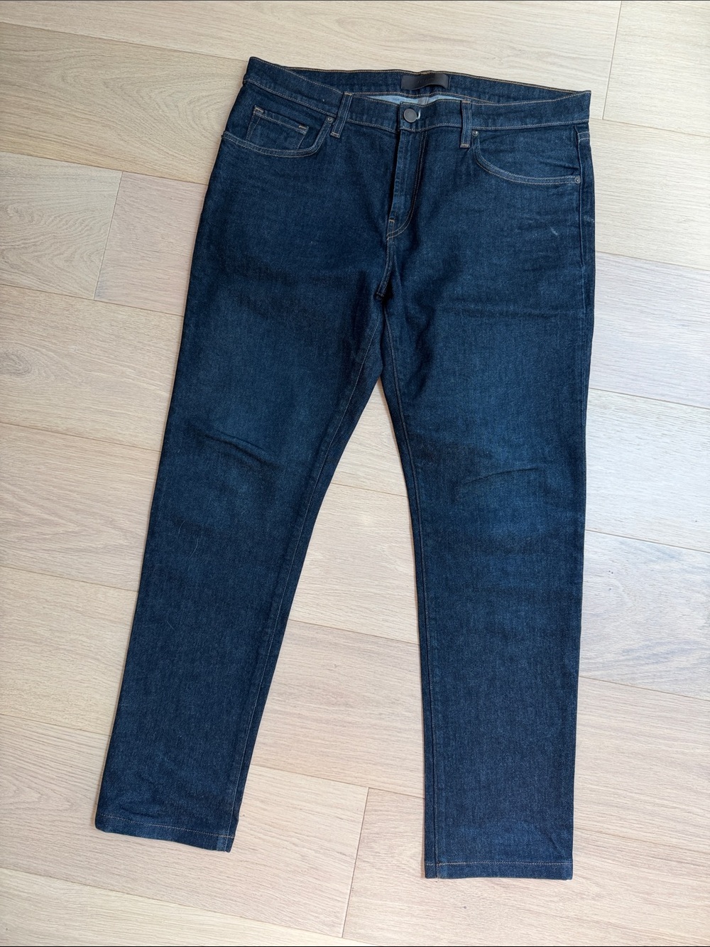 JBRAND Men’s Kane Slim Straight Jeans in Deep Indigo Size 36